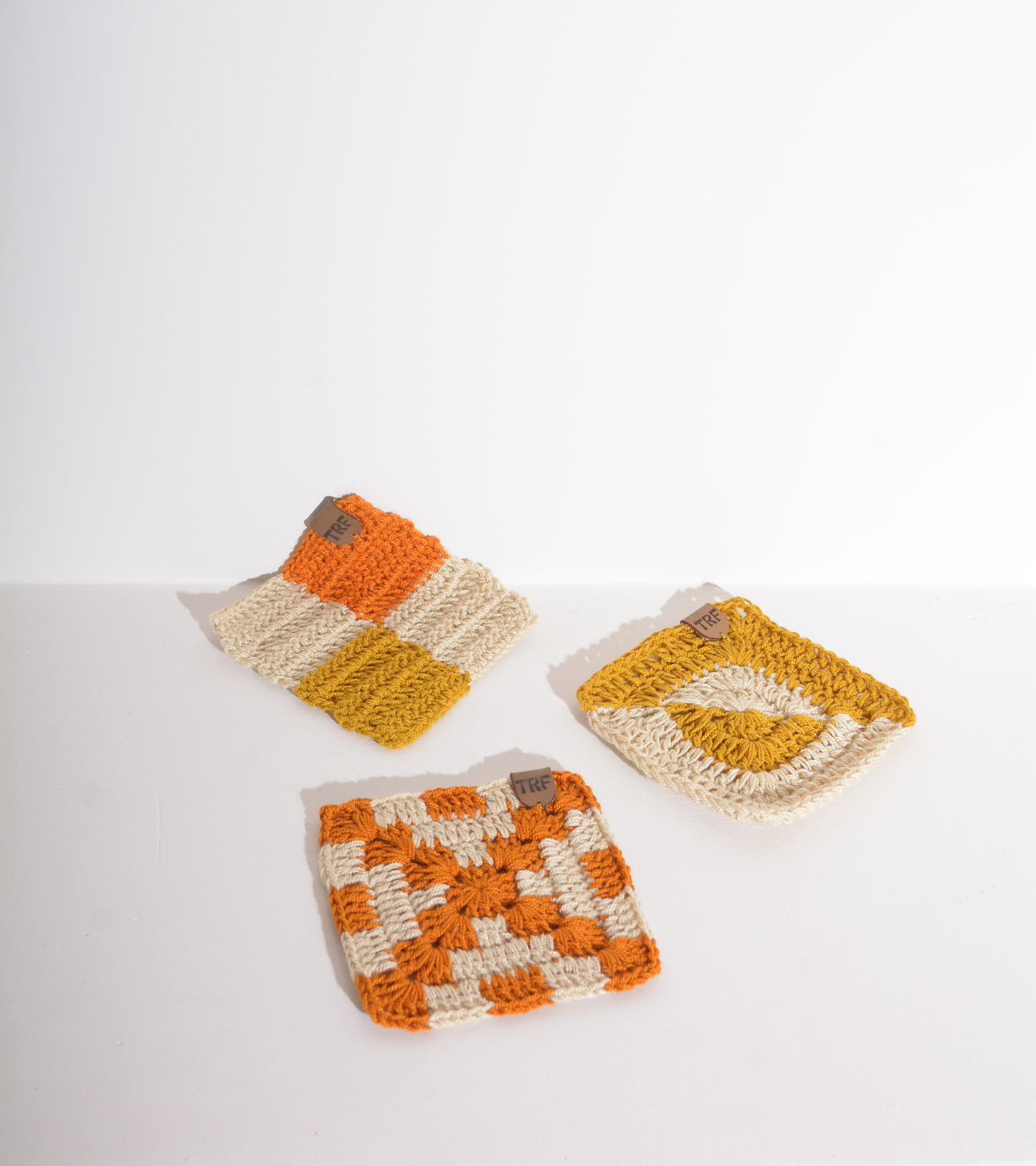 Porta Vasos Crochet x6
