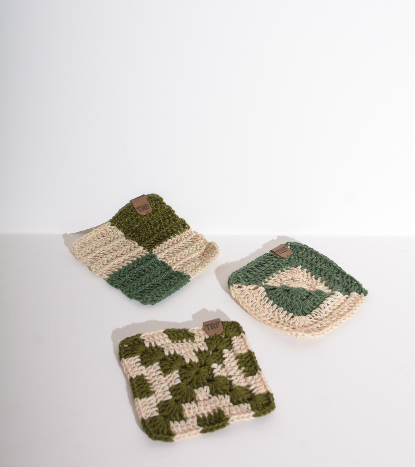 Porta Vasos Crochet x6